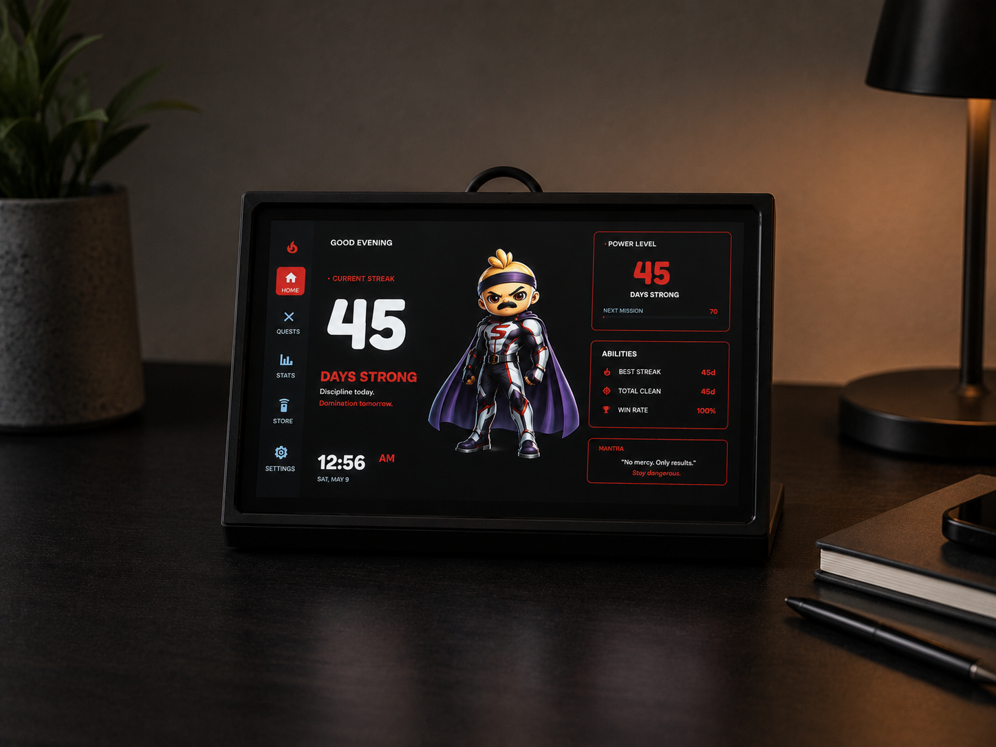 Streakly™ 7` Display